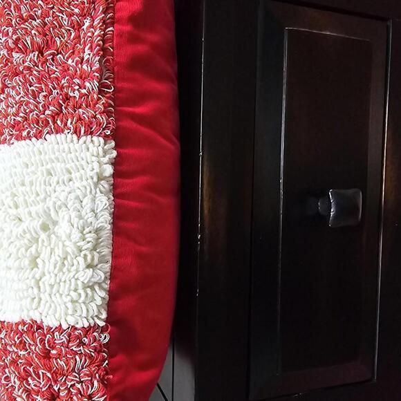 18" Cotton Tufted Checkerboard Decorative Pillow | Opalhouse w/ Jungalow - Picture 3 of 7